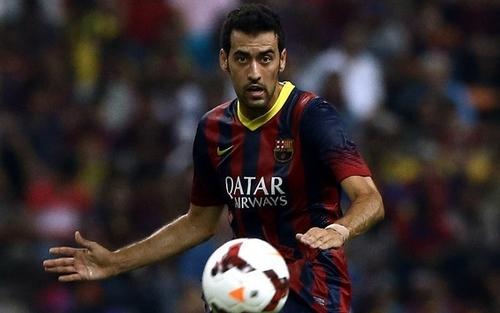 بوسكيتس يحرز أول هدف دولي