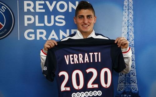 رسميا: فيراتي يجدد عقده مع باريس سان جرمان