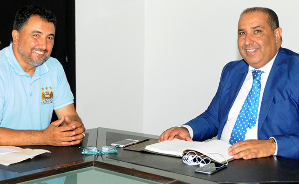 رئيس الرجاء الجديد يواصل سلسلة اجتماعاته مع مكونات النادي