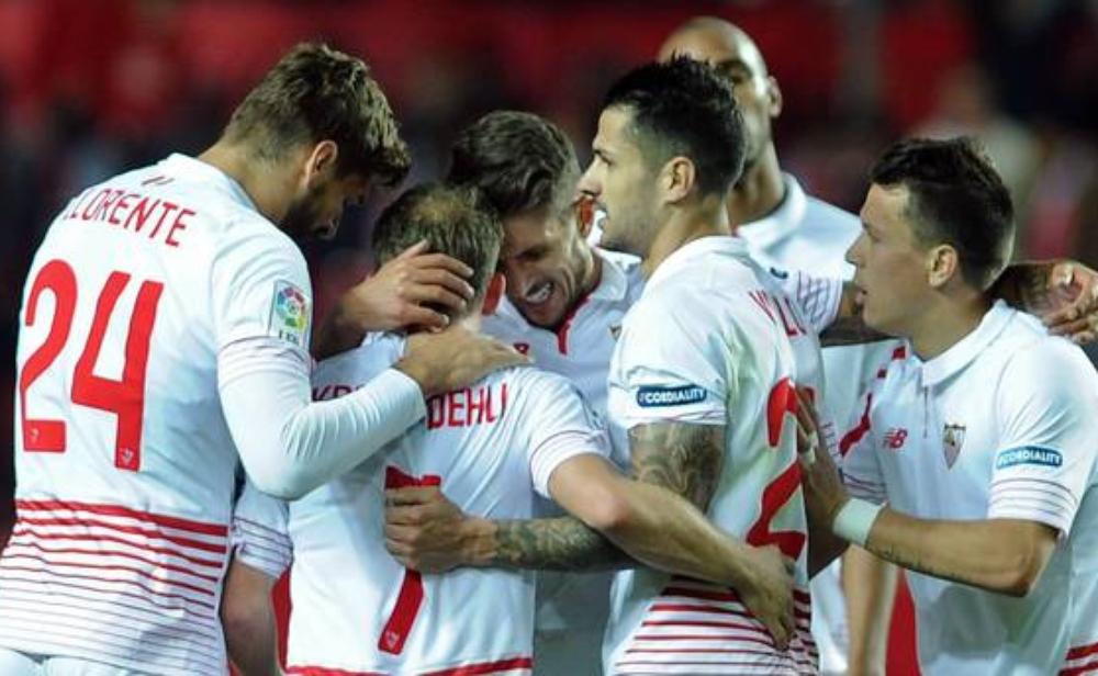 إشبيلية يهزم لاس بالماس في الوقت القاتل