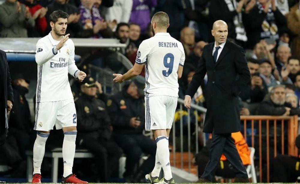 موراتا يواصل إحراج زيدان عند مقارنته ببنزيمة