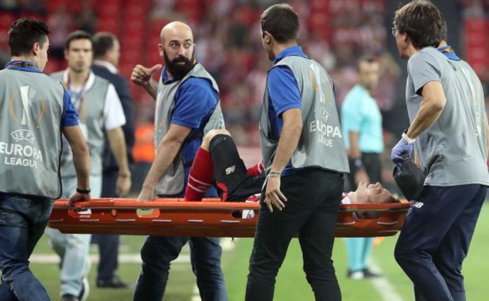 إصابة خطيرة قد تبعد لاعب أ.بلباو لمدة 8 أشهر!