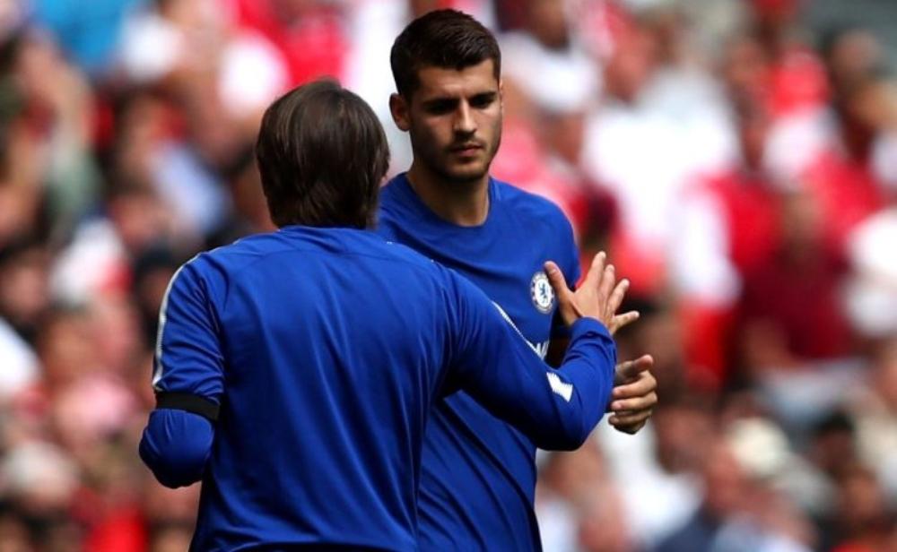 كونتي غير متفاجئ من تألق المهاجم الإسباني موراتا