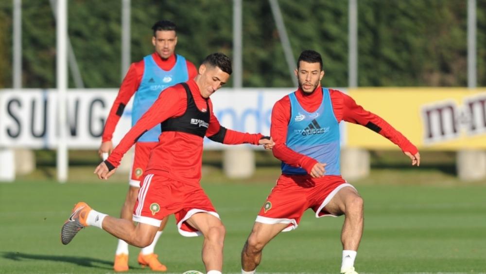 حصة تدريبية للمنتخب الوطني بملعب "لي كوك أرينا"