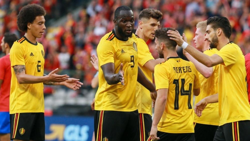 منتخب بلجيكا يخوض تدريبه الأول في روسيا