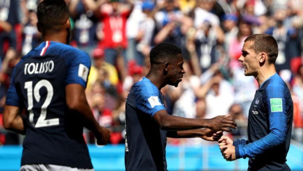 جريزمان أفضل لاعب في مواجهة فرنسا وأستراليا