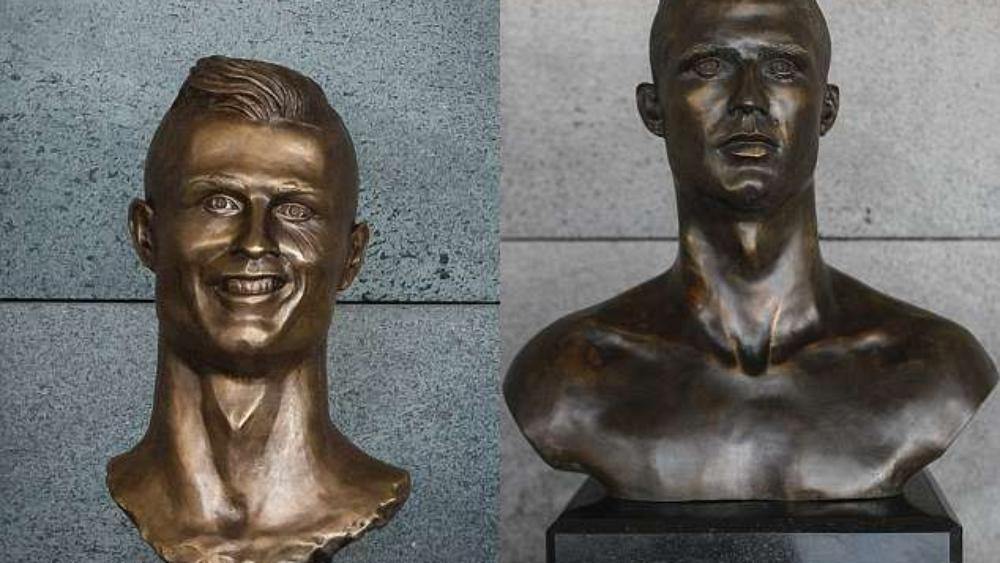 استبدال تمثال كريستيانو رونالدو بمطار ماديرا