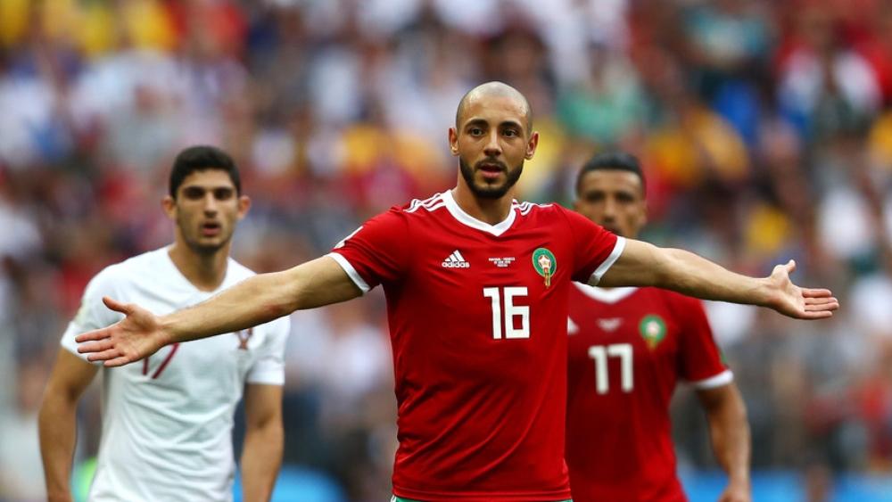 أمرابط: "آمل أن أتمكن من اللعب ضد إسبانيا"