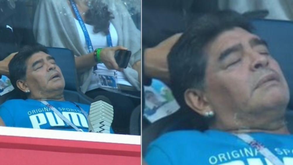 مارادونا يوجّه خطابا إلى عشاقه بعد وعكته الصحية