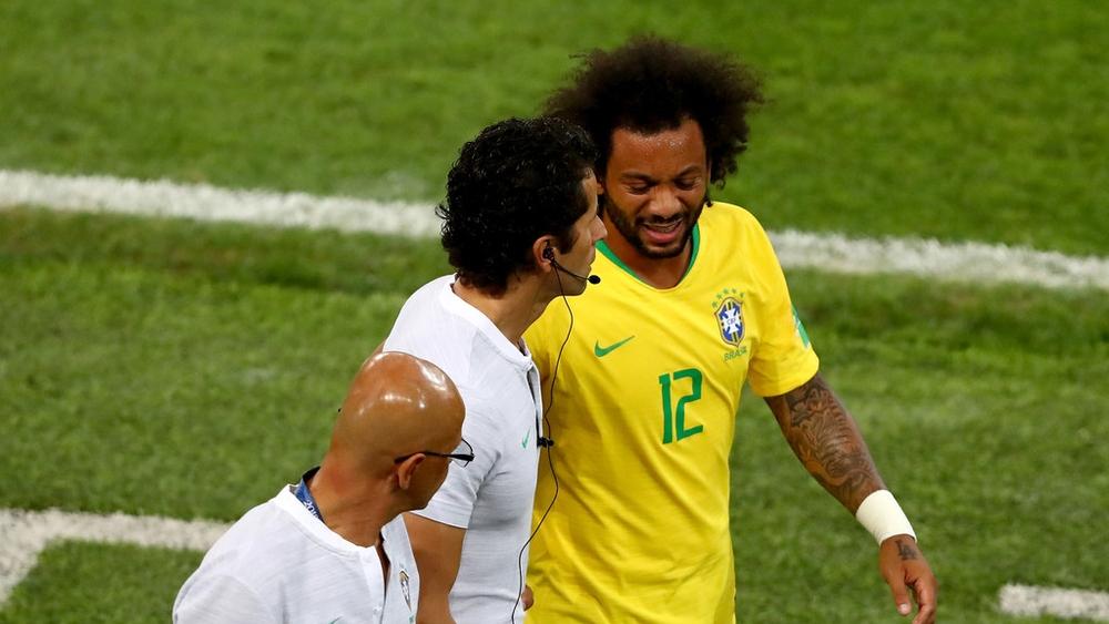 مارسيلو يعاني من إصابة على مستوى العمود الفقري