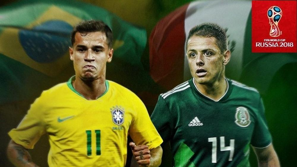 التشكيلة الرسمية: البرازيل VS المكسيك