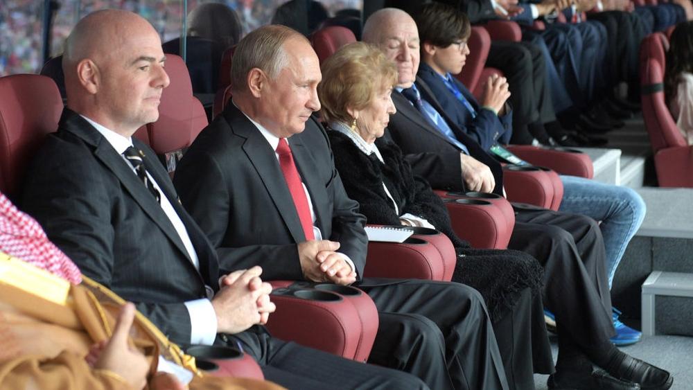 بوتين لن يحضر مباراة روسيا في ربع النهائي