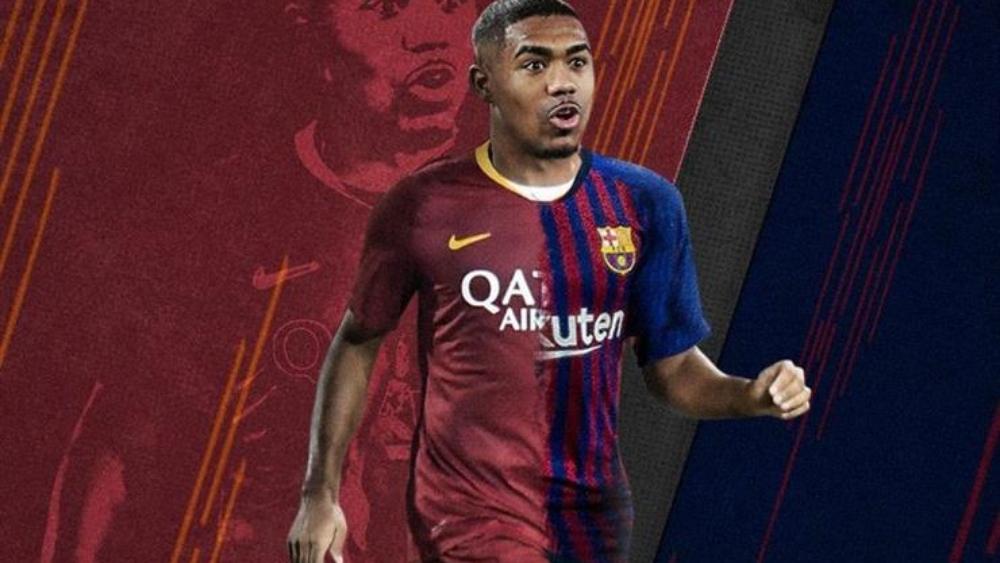 برشلونة يُفسد انتقال مالكوم إلى روما