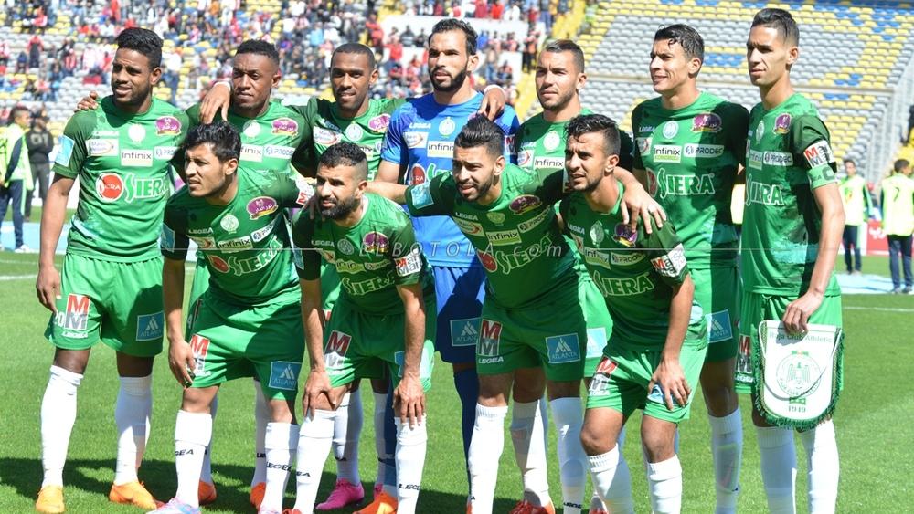 التشكيلة الرسمية لفريق الرجاء الرياضي أمام أسيك ميموزا الإيفواري