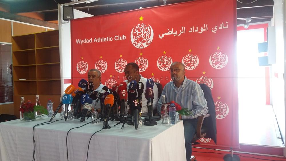 السكتيوي: "الوداد لا تقف على شخص واحد وعند الشدة يظهر الرجال"