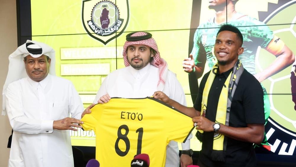 رسميا: صامويل إيتو يلتحق بنادي قطر القطري