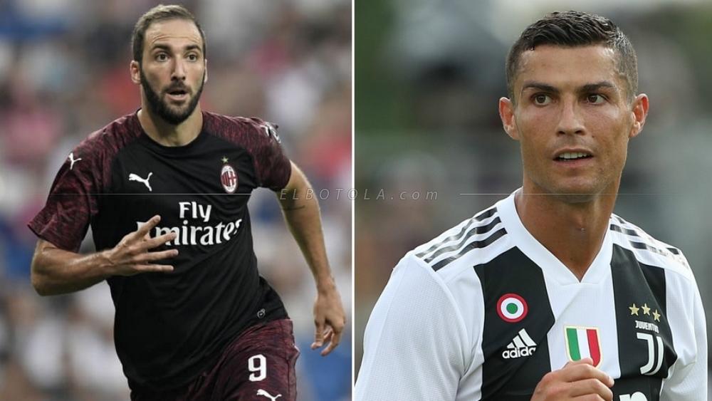 رونالدو وهيجواين في الواجهة قبل انطلاق "سيري آ"