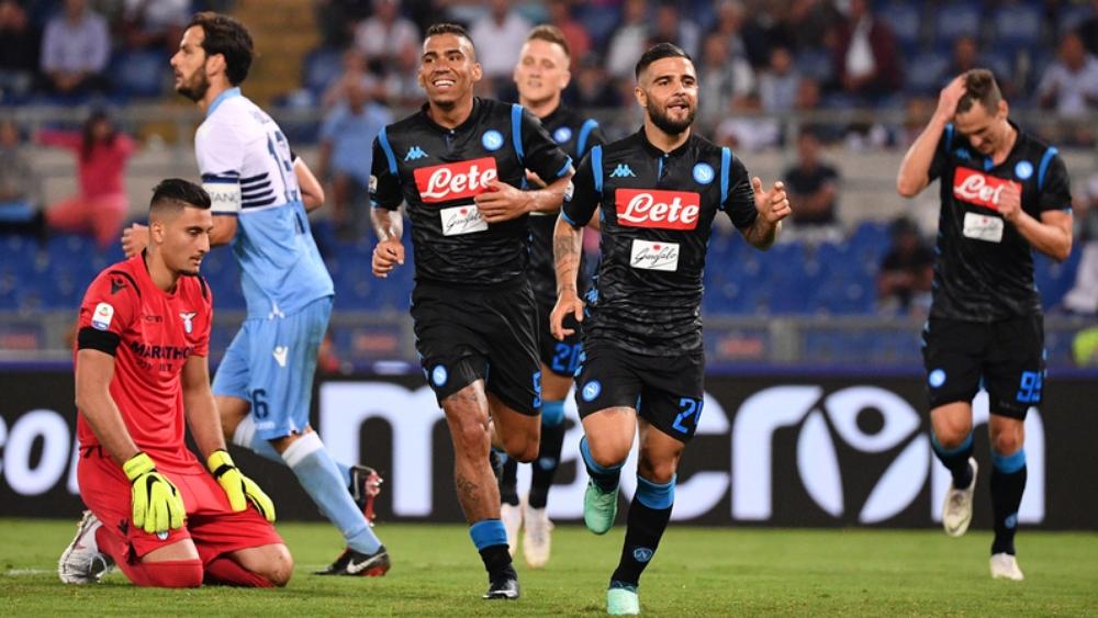 أنشيلوتي يبدأ مشواره مع نابولي بإسقاط لاتسيو