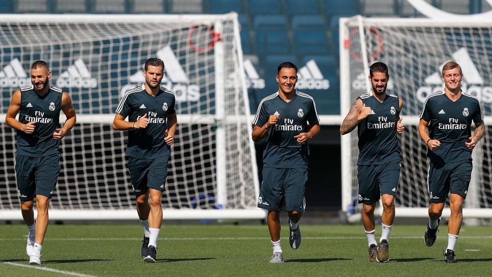 ريال مدريد يعود للعمل في غياب أحد لاعبيه