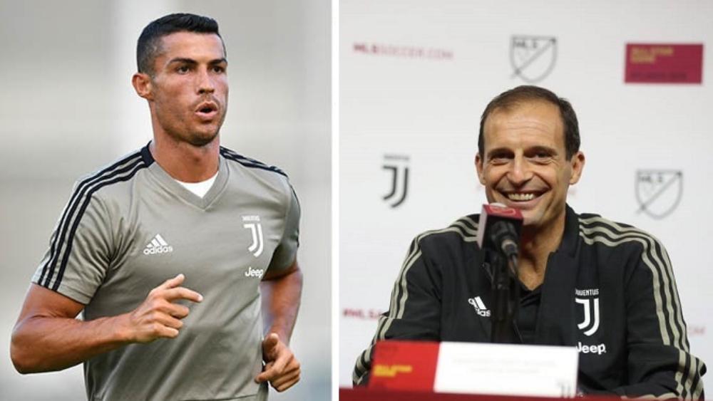 أليغري: لن أتردّدَ في ترك رونالدو كاحتياطي