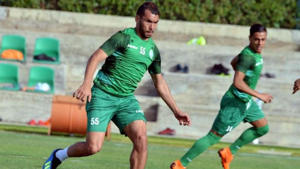الشاكر قد يغيب عن الرجاء في مواجهة شباب الريف الحسيمي