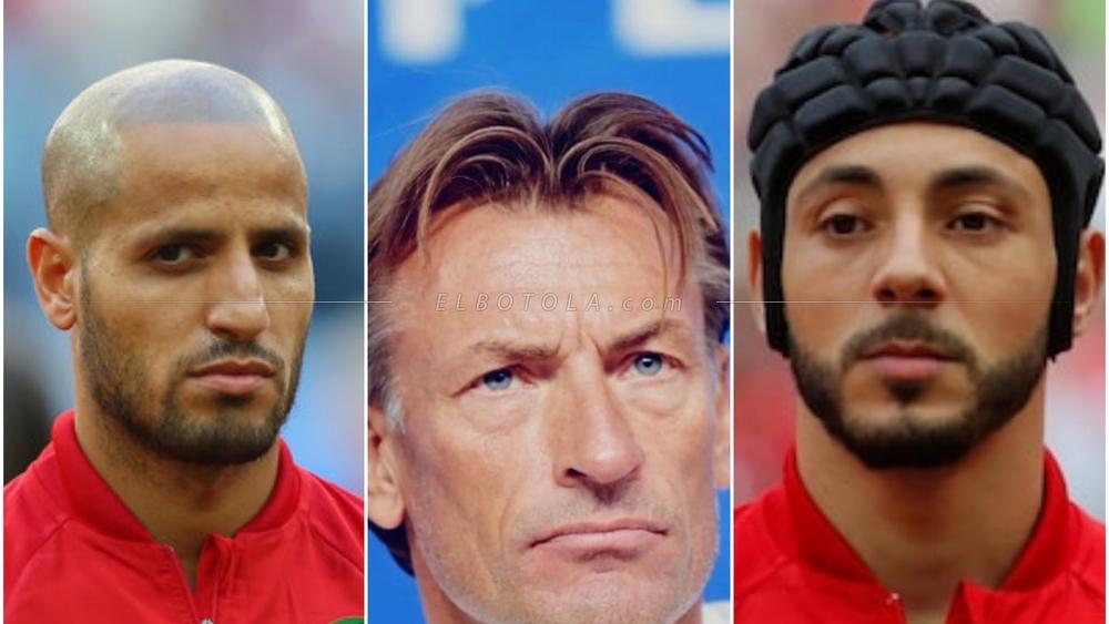 أمرابط والأحمدي يُخِلاَّن بالتزام هيرفي رونار وَتعَهُّدِهِ