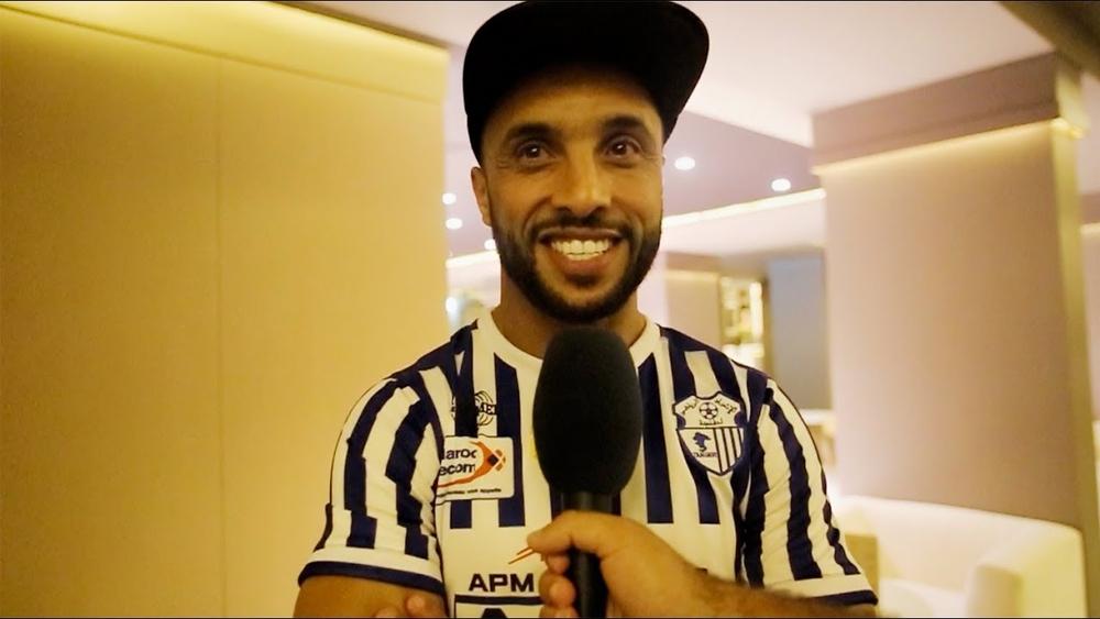 الراقي:" سعيد جداً بالتوقيع مع اتحاد طنجة و أتمنّى تقديم الإضافة المرجُوة"