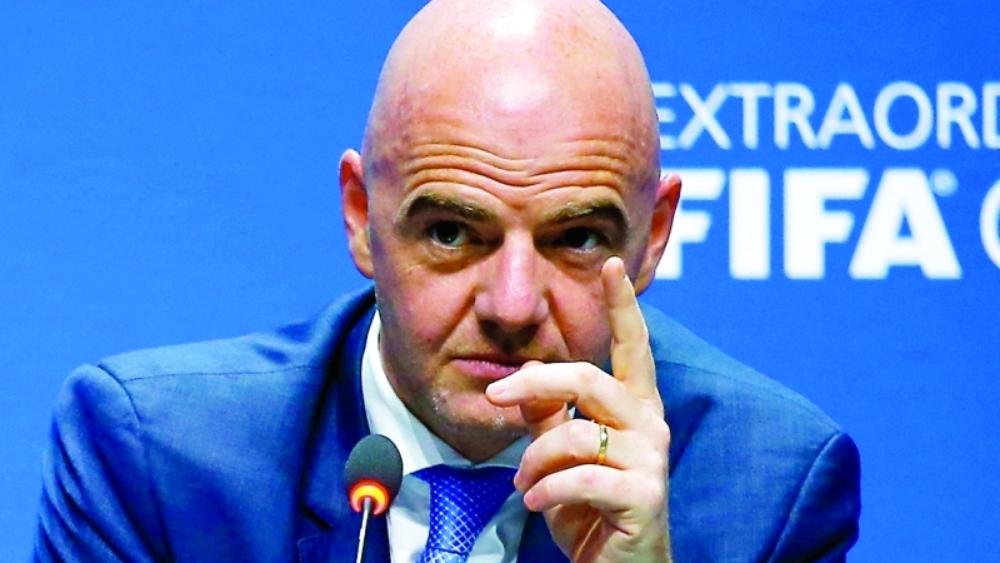 رئيس الفيفا يشكك في خطط الدوري الاسباني لإقامة مباراة في أمريكا