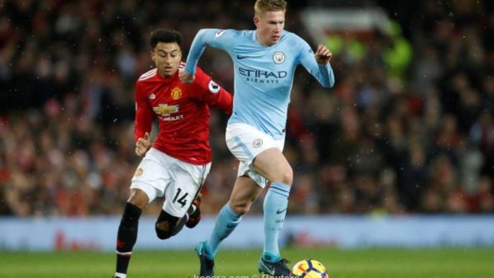 دي بروين يسعى للحاق بديربي مانشستر