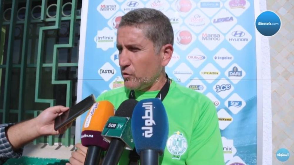 غاريدو: "نشتغل في ظروف جيدة هذا الموسم و هدفنا التتويج بلقب البطولة العربية"