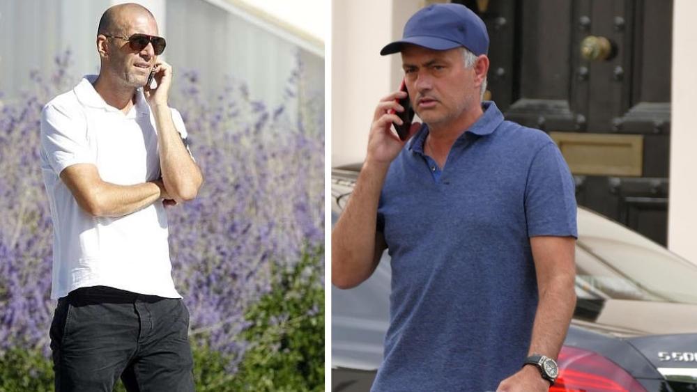 بعد ارتباط اسم زيدان بتدريب اليونايتد، "زيزو" يتصل بمورينيو لطمأنته