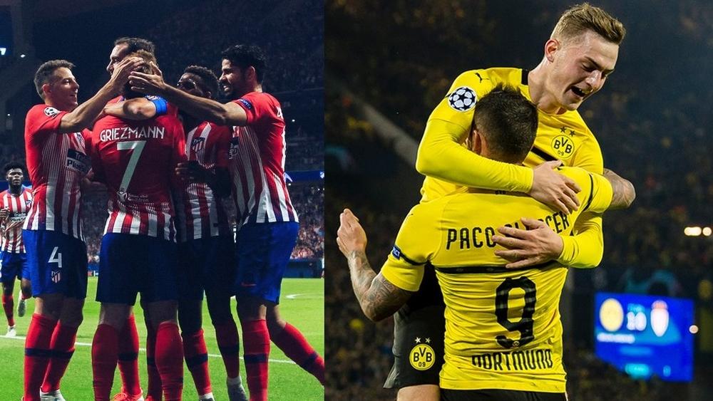 دوري أبطال أوروبا: فوز ثان لكل من أتلتيكو مدريد ودورتموند