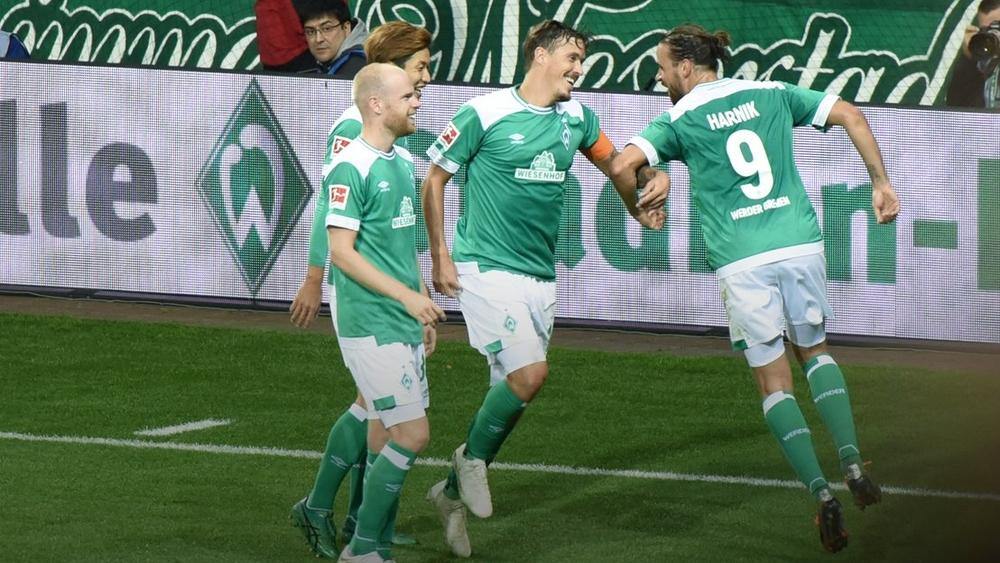 فيردر بريمن ينتصر ويقتنص وصافة البوندسليجا