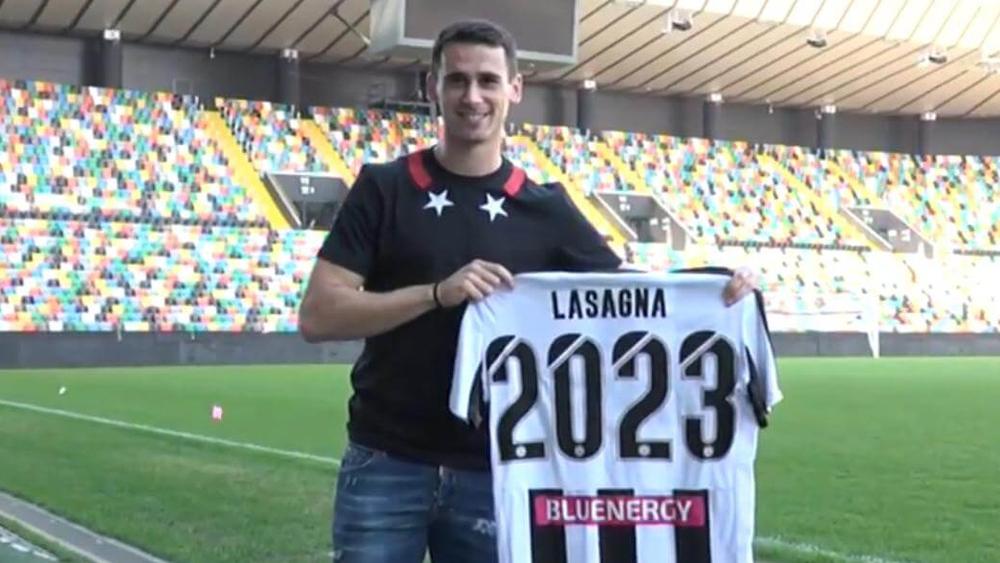 أودينيزي يحتفظ بمهاجمه لاسانيا حتى 2023