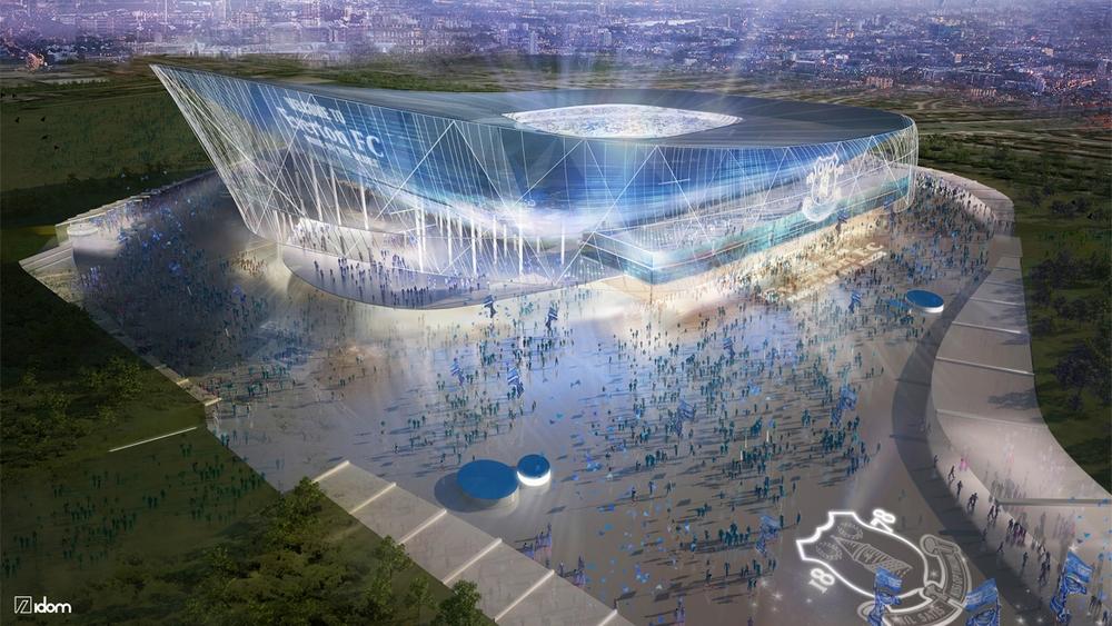 إيفرتون يسعى لتفادي أخطاء باقي الأندية في بناء الملعب الجديد