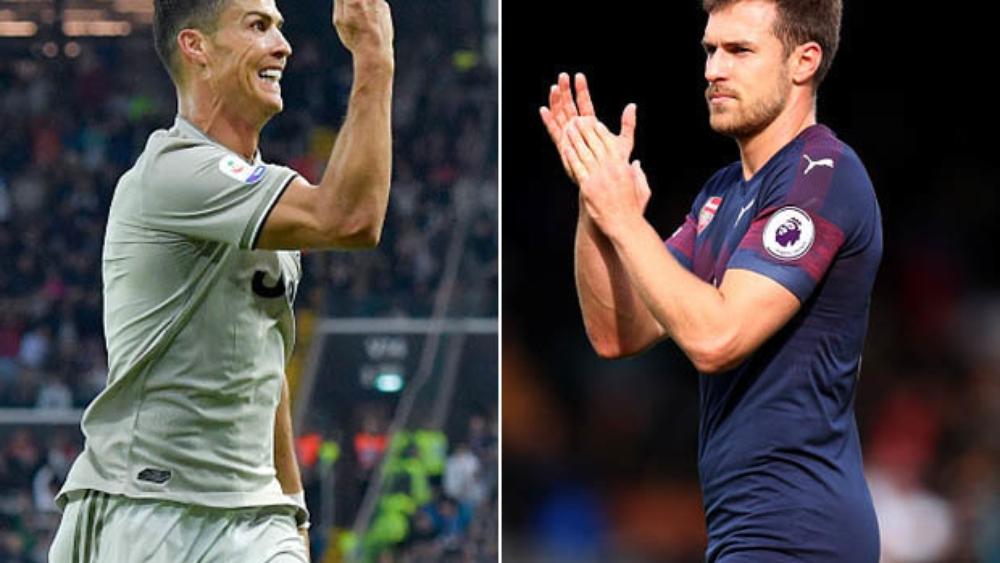 نجم آرسنال: "رونالدو أفسح المجال لـ رامسي للقدوم إلى مدريد"