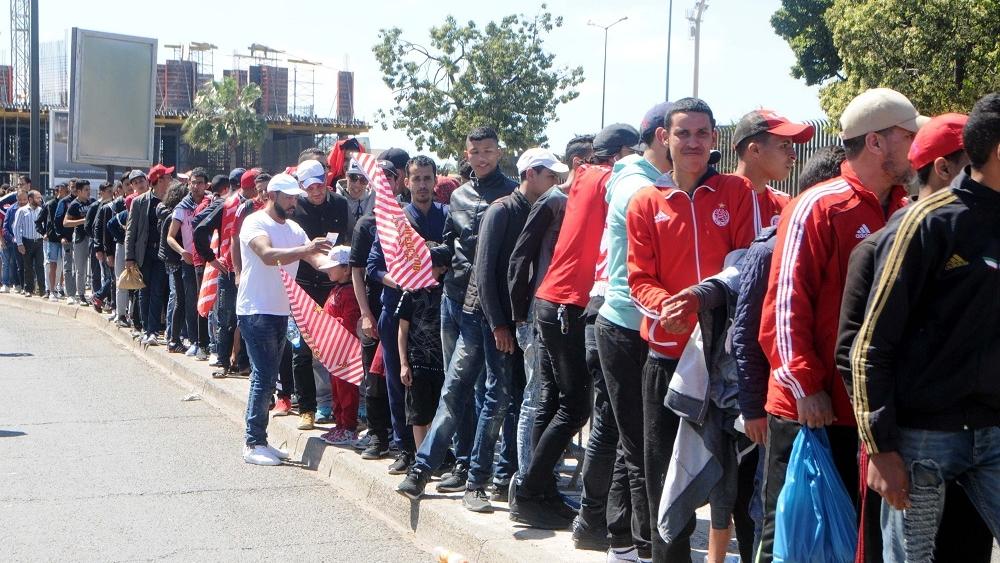 موعد طرح تذاكر مواجهة الوداد و المولودية الوجدية