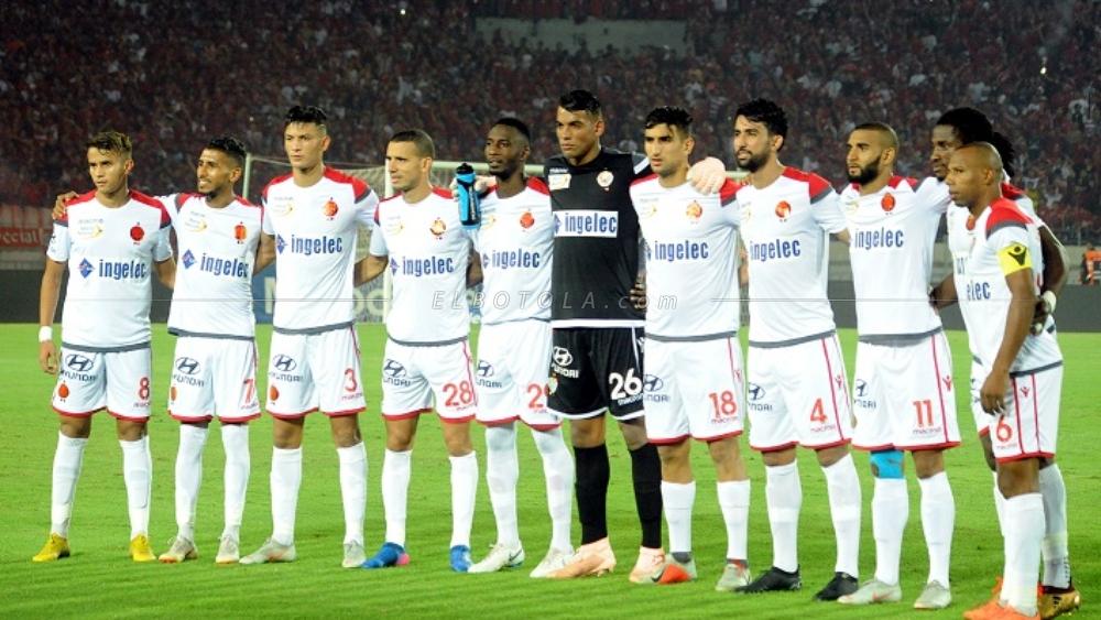 التشكيلة الرسمية للوداد أمام النجم الساحلي التونسي