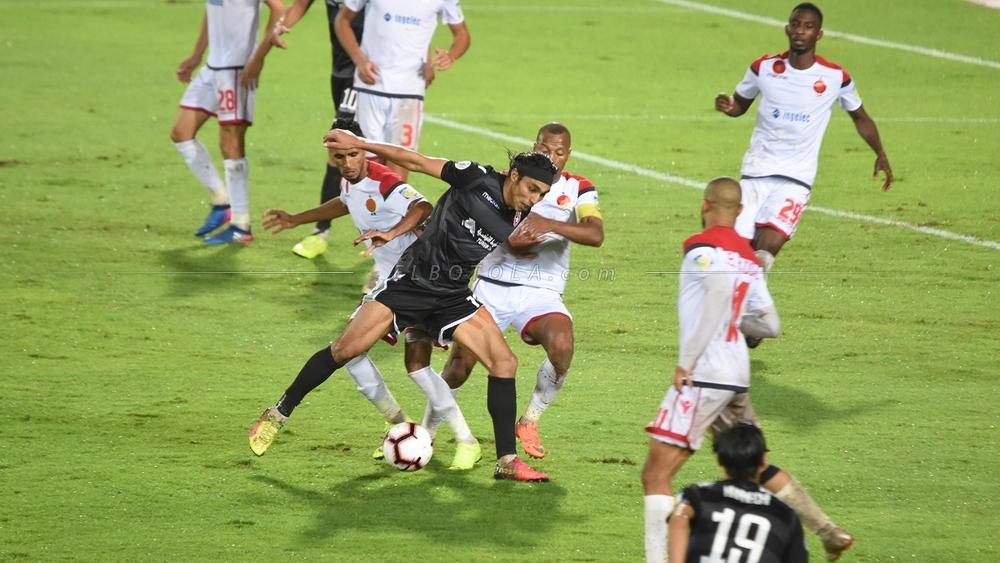 الوداد تكتفي بالتعادل السلبي أمام النجم الساحلي التونسي