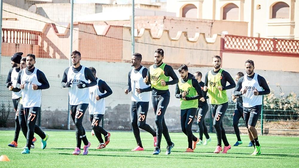 نهضة بركان تسترجع لاعبيها المصابين استعدادا للوداد