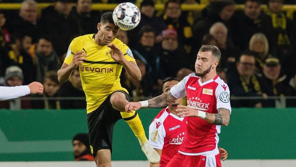 حكيمي يحقق تأهلا مثيراً مع دورتموند في كأس ألمانيا