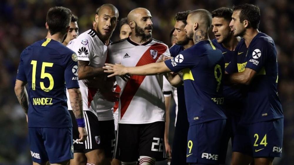 نهائي للتاريخ بين بوكا جونيورز وريفر بليت في ليبرتادوريس