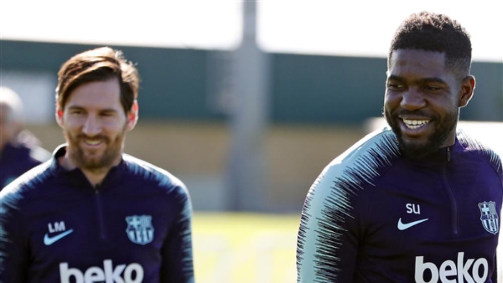 نبأ سار لبرشلونة... أومتيتي وميسي جاهزان للمشاركة أمام بيتيس