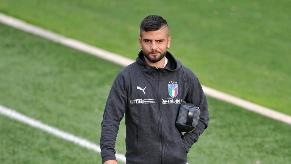 إينسيني في الواجهة خلال عودة إيطاليا لسان سيرو