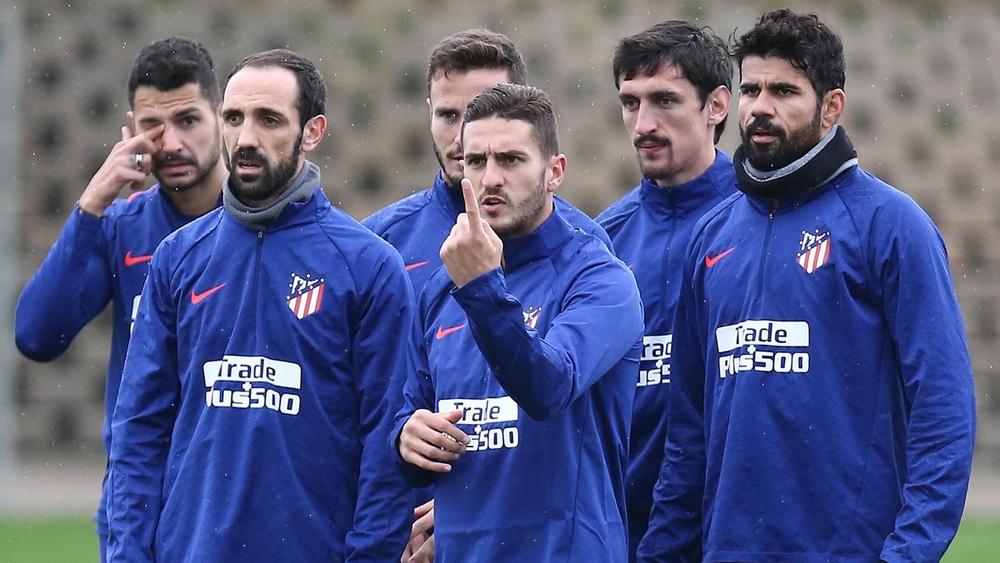 الأتلتيكو يستعيد المصابين قبل مواجهة برشلونة