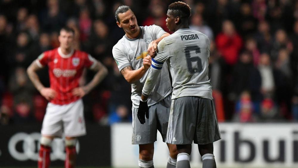 إبراهيموفيتش يكشف حقيقة بول بوجبا