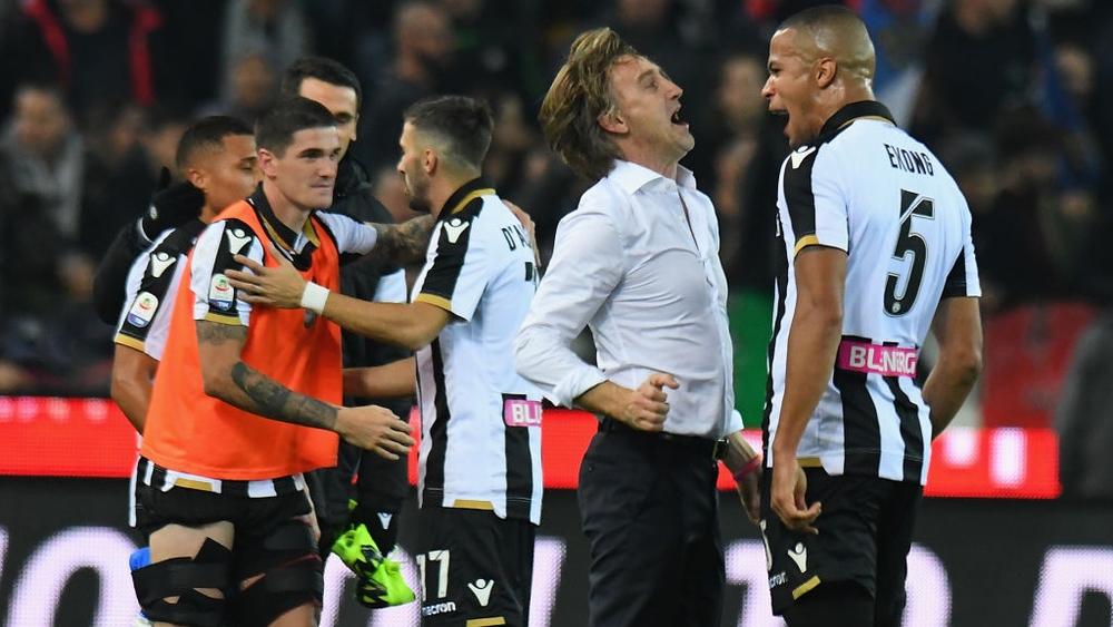 أودينيزي يتغلب على روما في الدوري الإيطالي