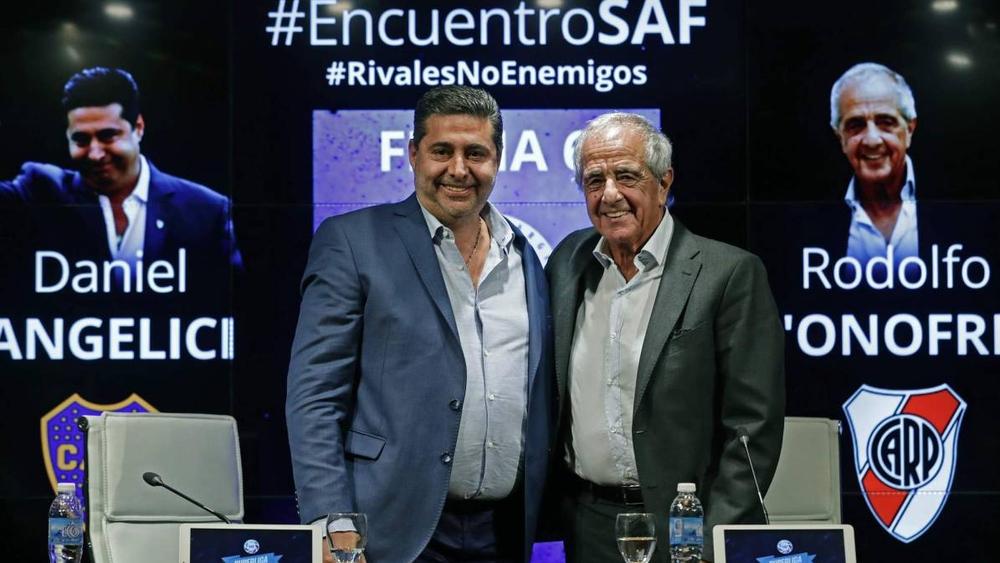 رئيس الريفر لرئيس البوكا: "أوقفوا تهديداتكم وتعالوا لخوض المباراة"