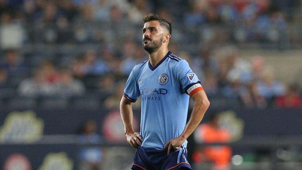 رسميا: نيويورك سيتي يعلن رحيل مهاجمه دافيد فيا