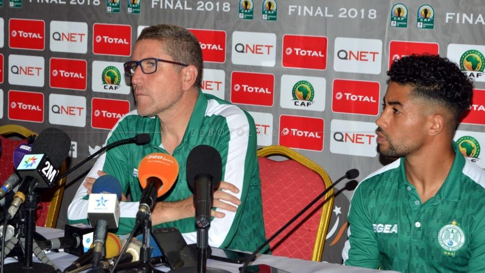 غاريدو: "تنتظرنا مباراة صعبة أمام فيتا كلوب و النهائي يتطلب تحضيرات خاصة"